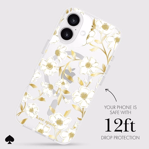 MagSafe-yhteensopiva Kate Spade New York Sunshine Floral -suojakuori Apple iPhone 16:lle