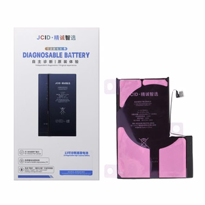 JCID Diagnosoitava (käytetty) Akku iPhone 12 Pro Max:lle 4530 mAh (suuri kapasiteetti)