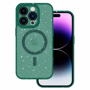Tel Protect Magneettinen Splash Frosted Suojakuori iPhone 14:lle vihreä