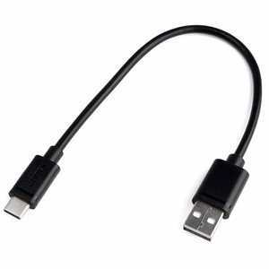 UNITEK USB-A — USB-C -kaapeli 25CM, Y-C480BK