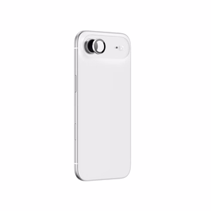 AmazingThing Linssilasi iPhone 17 Air:lle hopeisella alumiinikehyksellä