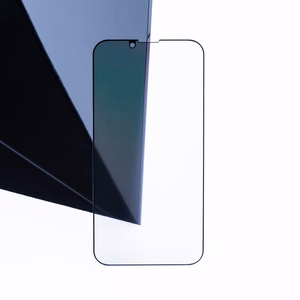 5D Full Glue Karkaistu lasi - iPhone 7 / 8 4,7":lle (Privacy) musta