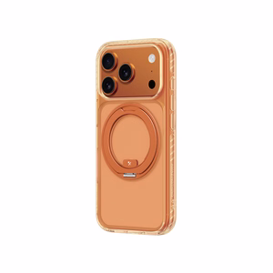 AmazingThing Titan Pro Spin Suojakuori iPhone 17 Prolle MagSafe-yhteensopiva - oranssi