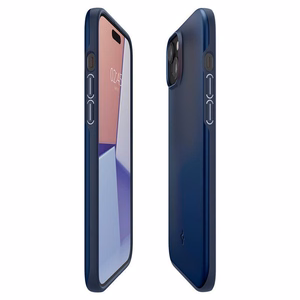 Spigen Thin Fit iPhone 15 Plus Suojakuori - Sininen