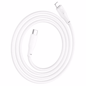 Hoco X93 USB-C – USB-C Kaapeli 60W 1,0 m, valkoinen