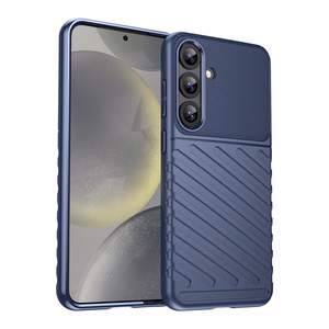 Thunder Suojakuori Samsung Galaxy S25+ Silikoninen panssarisuoja - Sininen