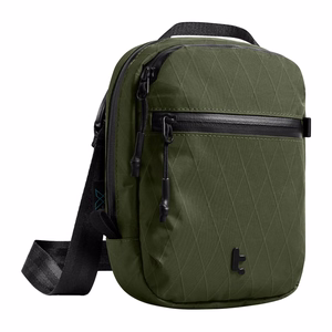 TOMTOC Aviator-T37 matkalaukku olkahihnalla X-Pac 1.3L (vihreä)