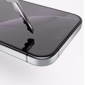 Puro Frame Karkaistu lasi kehyksellä iPhone 16 Prolle