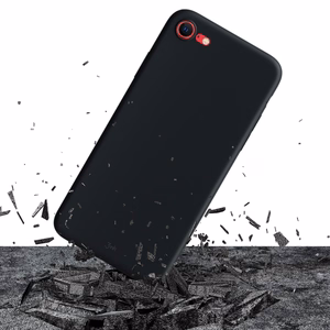3mk Matt Case Pro Apple iPhone SE 2022:lle - matta musta
