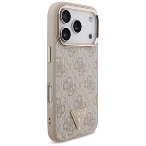 Guess 4G Triangle Logo MagSafe -suojakuori iPhone 17 Pro - ruusukulta