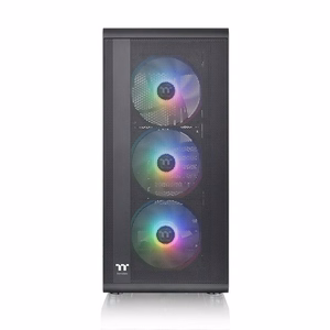 Thermaltake S200 TG ARGB -tietokonekotelo, Midi Tower, musta