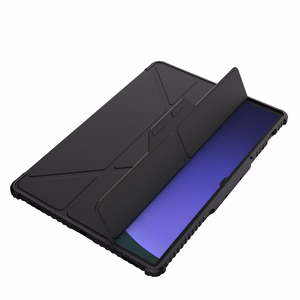 Nillkin Bumper Nahkainen Case Pro Suojakuori Samsung Galaxy Tab S9+:lle - musta