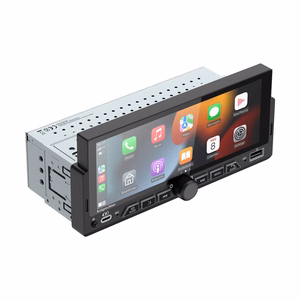 Kruger&Matz KM2017 1DIN CarPlay/AndroidAuto car radio