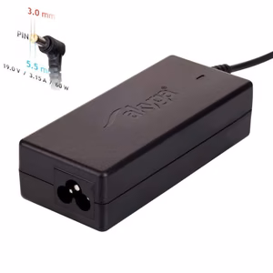 Charger for laptop Akyga AK-ND-13 (19V / 3.16A 60W 5.5 x 3.0mm + pin) Samsung 1.2m