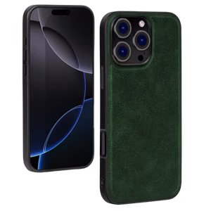 Suojakuori X-Level "Earl III Collection" Apple iPhone 16 Pro Max tummanvihreä