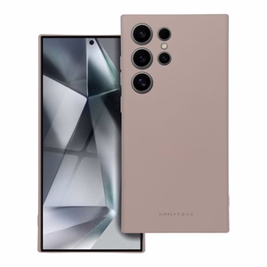 ROAR SPACE suojakuori Samsung S24 Ultra:lle puuterinvaaleanpunainen