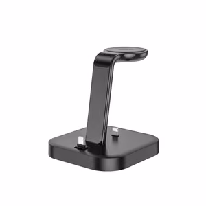 Wireless charger Hoco CW43 Graceful 3-in-1 black