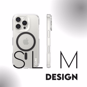 CARE by PanzerGlass Flagship -suojakuori iPhone 16 Pro 6.3' musta/musta MagSafe 1346
