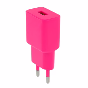 Setty laturi 1x USB 2,4A LSIM-A-126 vaaleanpunainen