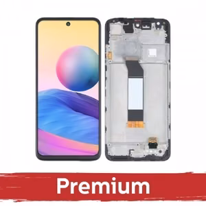 LCD-näyttö Xiaomi Redmi Note 10 5G:lle / Note 10T 5G / Poco M3 Pro 5G musta kehyksellä OEM
