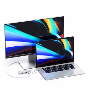 Satechi 7-in-1 USB-C keskitin sovitin hopeinen