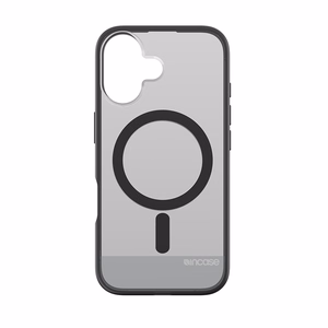 Incase Slim Case -suojakuori MagSafe-tuella iPhone 16:lle, läpikuultava musta
