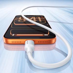 Joyroom S-A62 Lively Series 3A USB-A - USB-C kaapeli 1.2 m - valkoinen