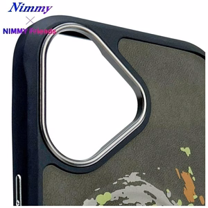 Nimmy Wilk MagSafe Suojakuori iPhone 16:lle - tummanharmaa