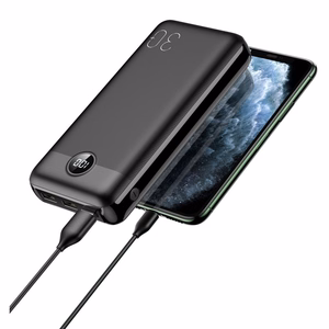 VEGER varavirtalähde 30000 mAh PD QC3.0 3A 20W L30 (W3008PD) musta