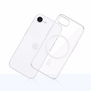 3mk Clear MagCase Apple iPhone 16E:lle - läpinäkyvä