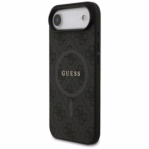 Guess 4G Ring Classic Logo MagSafe Suojakuori iPhone 17 Air:lle - Musta