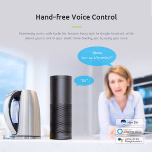 GreenBlue WiFi kauko-ohjattava pistorasia Android/iOS/Alexa/Google Home energiankulutus ajastin maks. 3680W tyyppi F GB720 F