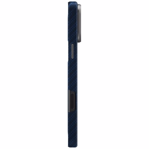 Uniq Keva EDGE Magclick Lataussuojakuori iPhone 17 Pro Max:lle - sininen
