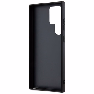 Guess Grip Stand 4G Triangle Strass Suojakuori Samsung Galaxy S24 Ultra:lle - ruskea