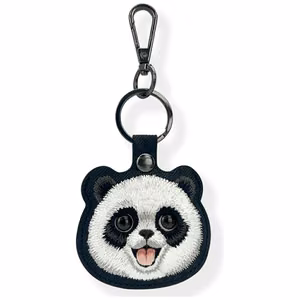 Nimmy New Big Eyed Pet 2.0 Panda Tracker Suojakuori - musta