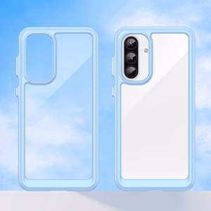 Outer Space Case for Samsung Galaxy A26 Cover with Flexible Frame - Blue