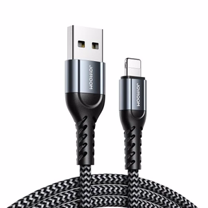 USB-kaapeli Joyroom N10 harmaa Lightning (sarja 3 kpl: 25cm / 120cm / 200cm)