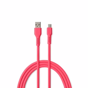 COLORUM kaapeli USB-A - USB-C 1,8m 3A CK60-AC-02 xMagenta
