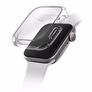 Uniq Garde kotelo Apple Watch 7/8/SE2 45mm - läpinäkyvä