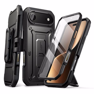 Supcase UB Pro Suojakuori iPhone 17 Air:lle - Musta