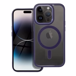 Suojakuori iPhone 14 PRO:lle Color Edge Mag Cover yhteensopiva MagSafe violetti