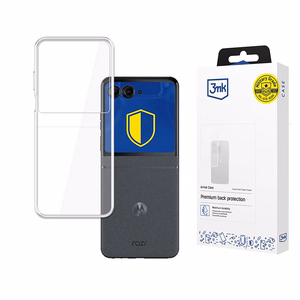 3mk Armor Case suojakuori Motorola Razr 50 - läpinäkyvä