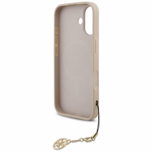 Guess 4G Charms Collection MagSafe Suojakuori iPhone 17:lle - vaaleanpunainen