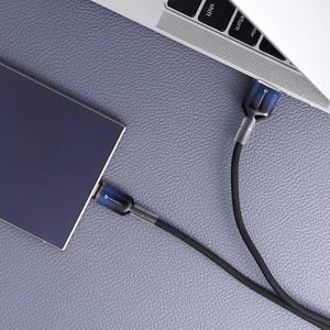 Kaapeli FORCELL F-ENERGY C351 USB A - Micro USB QC3.0 2,4A 18W liukuväri 1 m musta (m)