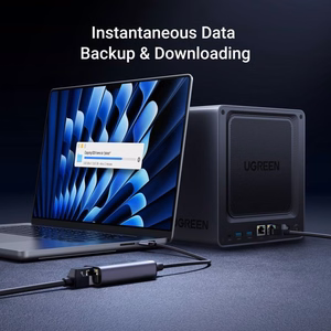 Harmaa Ugreen CM648 USB-C–RJ45-verkkosovitin (25052)