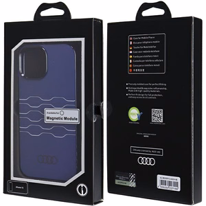 Audi IML MagSafe suojakuori iPhone 15 / 14 / 13:lle - sininen