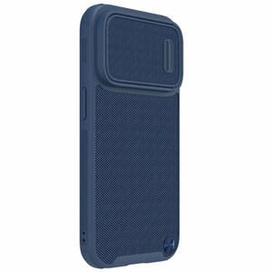 Nillkin Textured S Case iPhone 14 Pro Max armored cover with camera cover blue