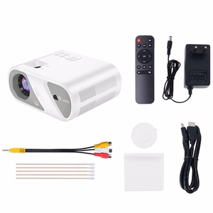 Hoco DT1 HD Ready -projektori Wi-Fi Bluetooth 720P valkoinen