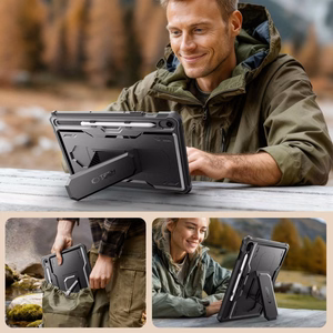 Tech-Protect Kevlar Pro Suojakuori Samsung Galaxy Tab S9 -tabletille - musta