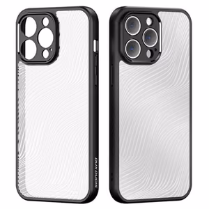 Musta Dux Ducis Aimo -suojakotelo laitteelle Apple iPhone Duo